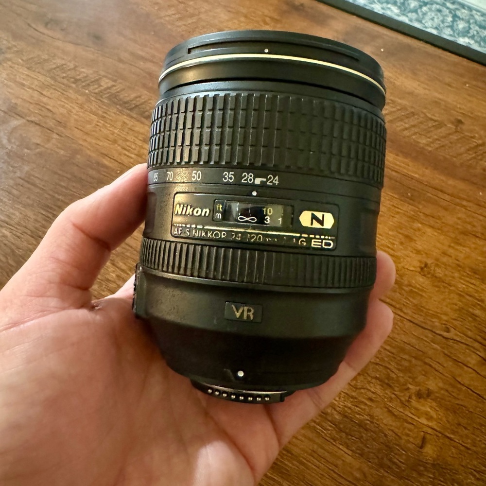 Nikon 24-120mm with ND filter